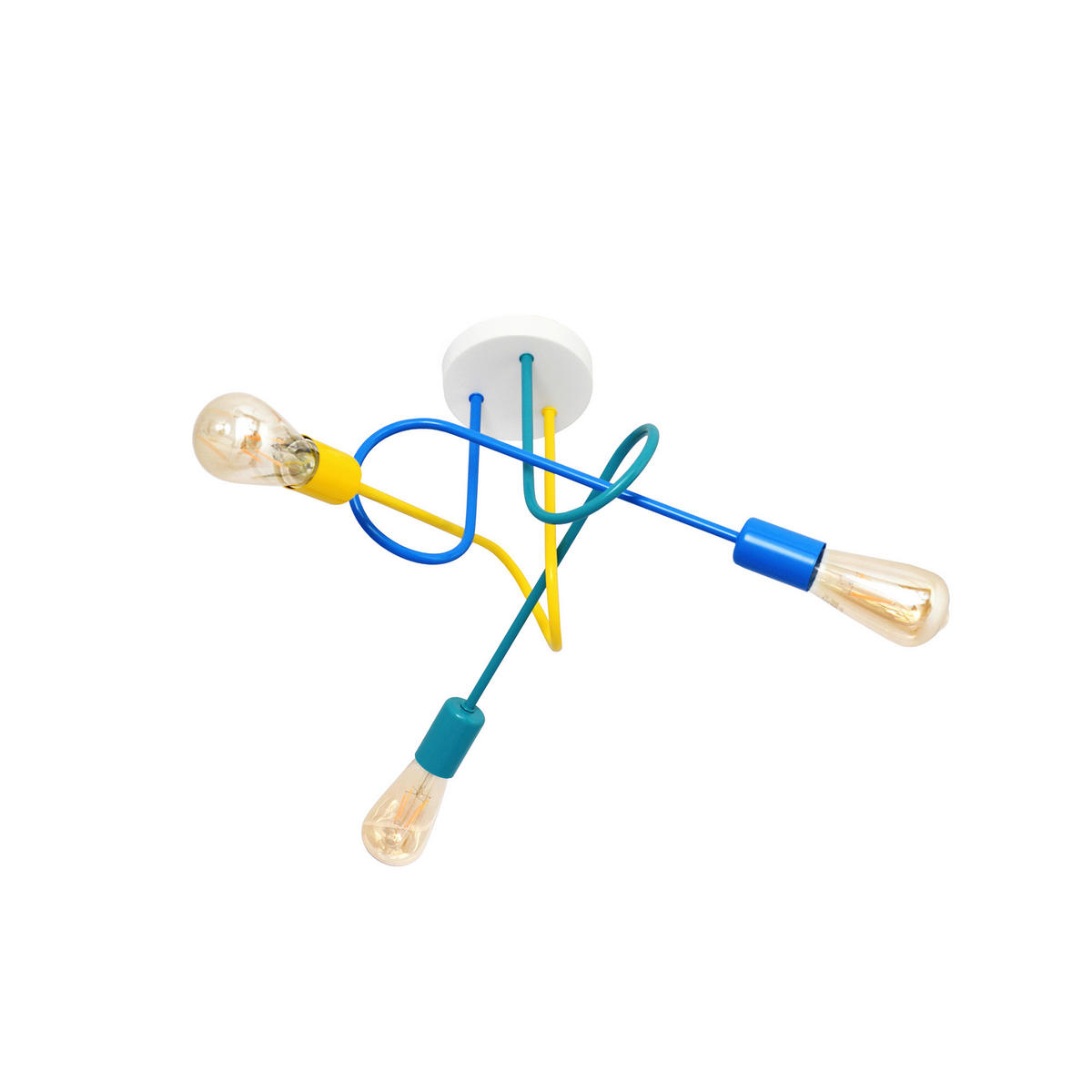 KINDERDECKENLEUCHTE 45/45/30 cm   - Multicolor, LIFESTYLE, Metall (45/45/30cm)