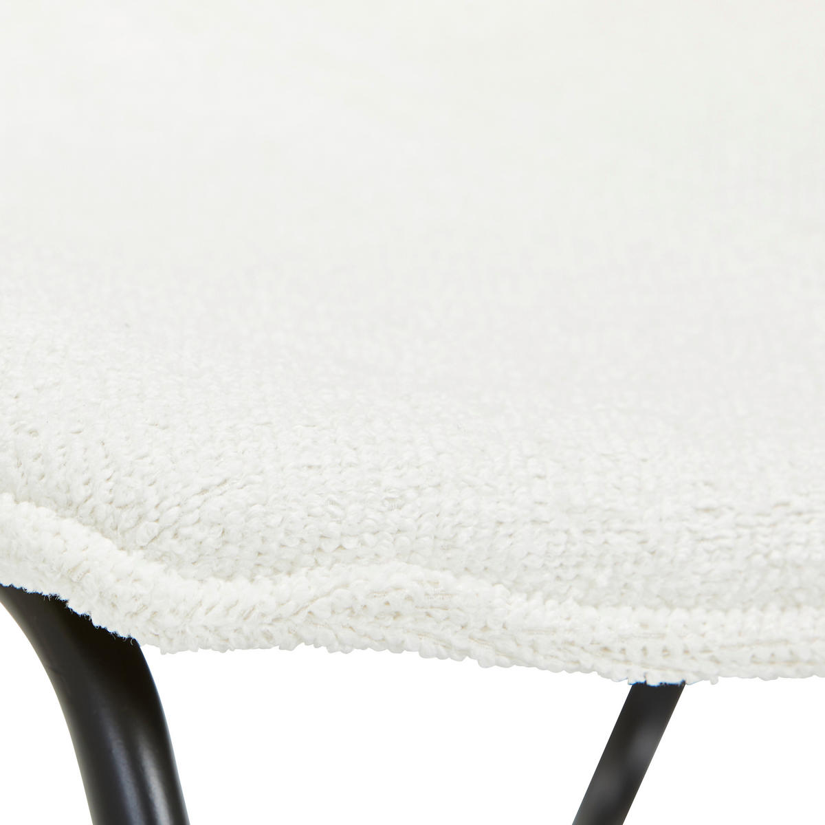 KŘESLO, dřevo, kov, textil, černá, krémová - černá/krémová, Design, kov/dřevo (65/71/73cm) - MID.YOU