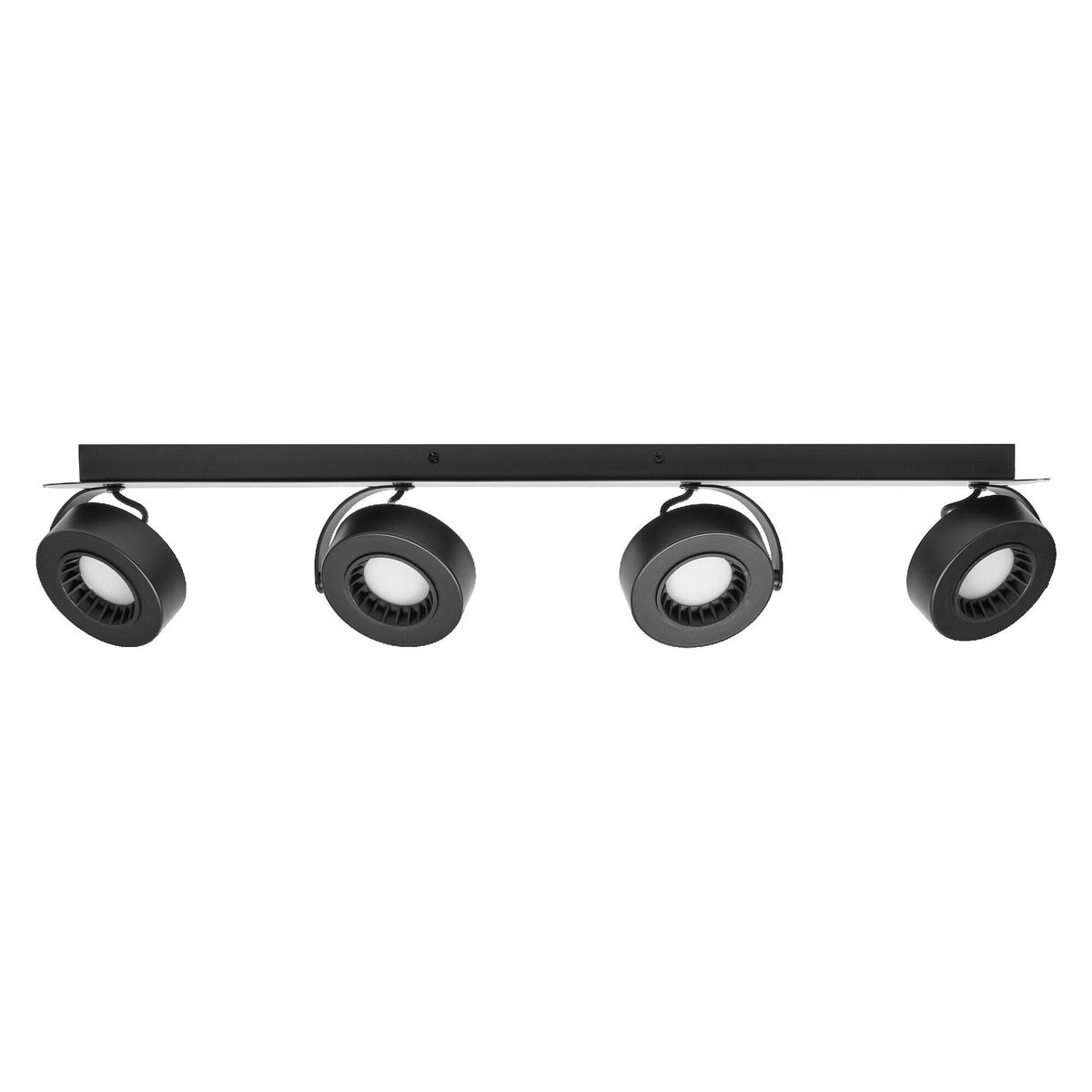 LED-STRAHLER 69,5/10/10,5 cm   - Schwarz, Basics, Kunststoff/Metall (69,5/10/10,5cm) - Osram