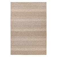 FLACHWEBETEPPICH  Wohnzimmer 120/170 cm Naturfarben rechteckig  - Naturfarben, Basics, Textil (120/170cm) - Kayoom
