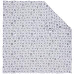 SCHMUSEDECKE  95/95 cm  - Schwarz/Weiß, Basics, Textil (95/95cm) - My Baby Lou