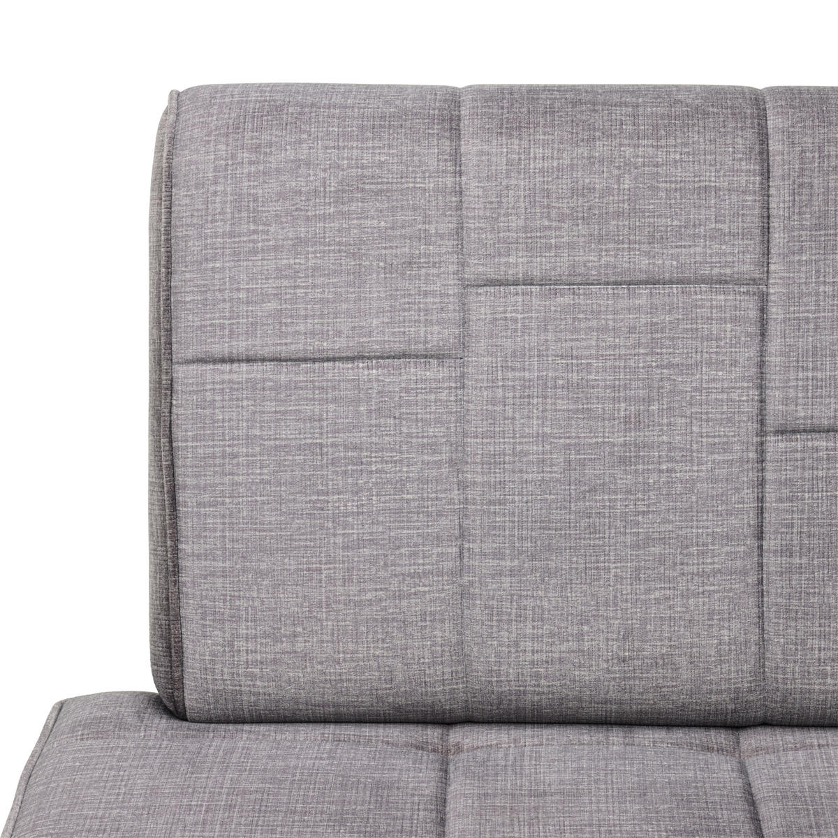 ECKBANK 150/190 cm  in Dunkelgrau  - Dunkelgrau/Schwarz, KONVENTIONELL, Textil/Metall (150/190cm) - MID.YOU