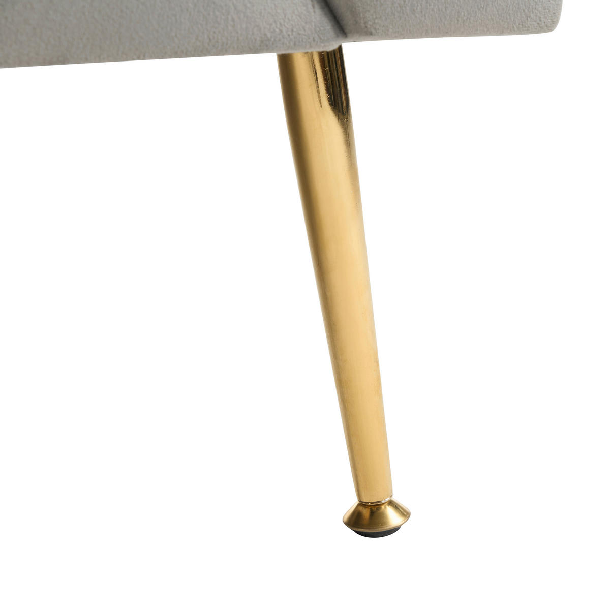 XXL-SESSEL - Goldfarben/Grau, KONVENTIONELL, Textil/Metall (109/80/79cm) - Carryhome
