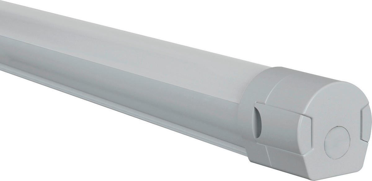 LED-DECKENLEUCHTE pro 113/6/6 cm   - Hellgrau, Basics, Kunststoff (113/6/6cm)