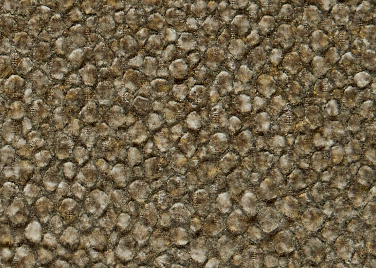 ECKBANK 165/225 cm  in Braun  - Schwarz/Braun, Design, Textil/Metall (165/225cm) - Moderano