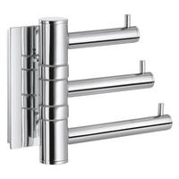 HANDTUCHHAKEN in Chromfarben  - Chromfarben, Basics, Metall (12,5/5cm) - Smedbo