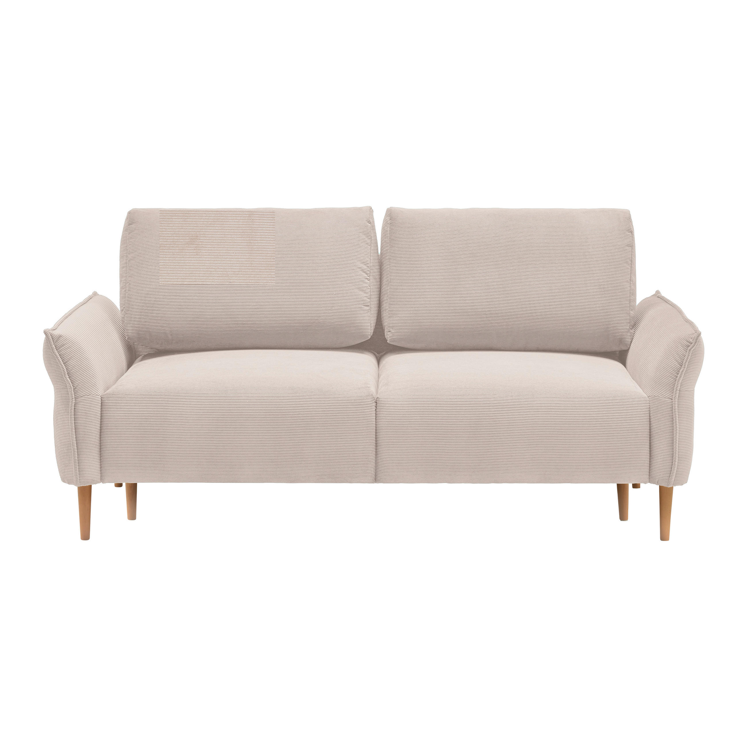 3-SITS SOFFA i manchester greige  - greige/naturfärgad, Modern, trä/textil (183/85/92cm) - MID.YOU