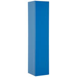 HOCHSCHRANK 35/162,5/37 cm  - Blau, Design, Glas/Holzwerkstoff (35/162,5/37cm) - Dieter Knoll