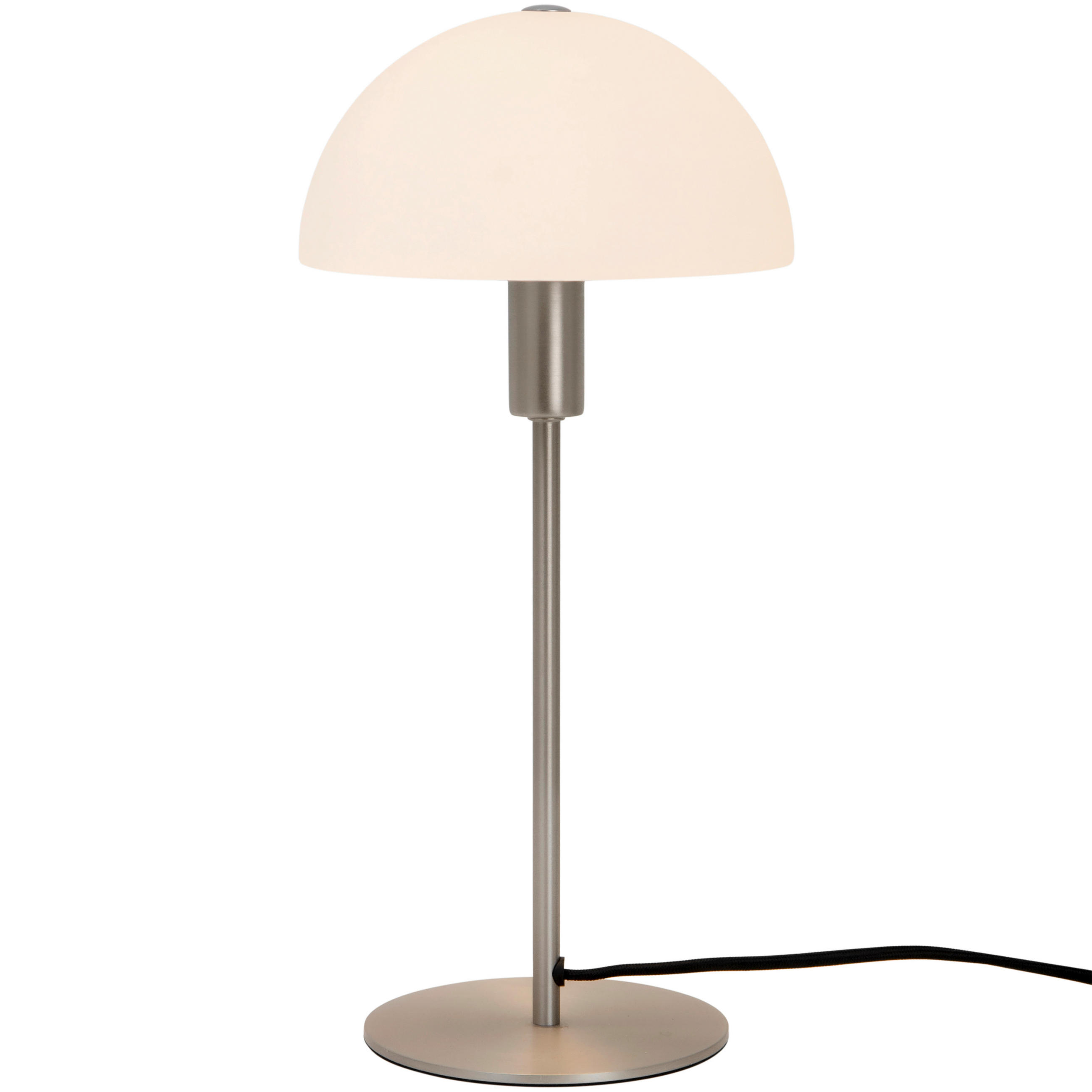 TISCHLEUCHTE 20/20/41,5 cm   - Weiß/Nickelfarben, Basics, Glas/Metall (20/20/41,5cm) - Nordlux