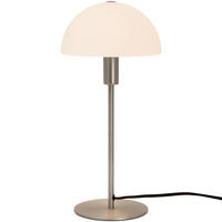 TISCHLEUCHTE 20/20/41,5 cm   - Weiß/Nickelfarben, Basics, Glas/Metall (20/20/41,5cm) - Nordlux