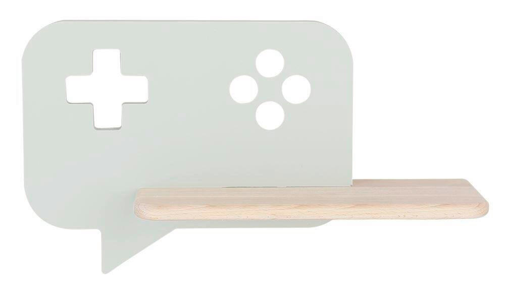 VÄGGLAMPA FÖR BARN Console 36/12/20 cm   - mintgrön, Basics, metall/trämaterial (36/12/20cm)