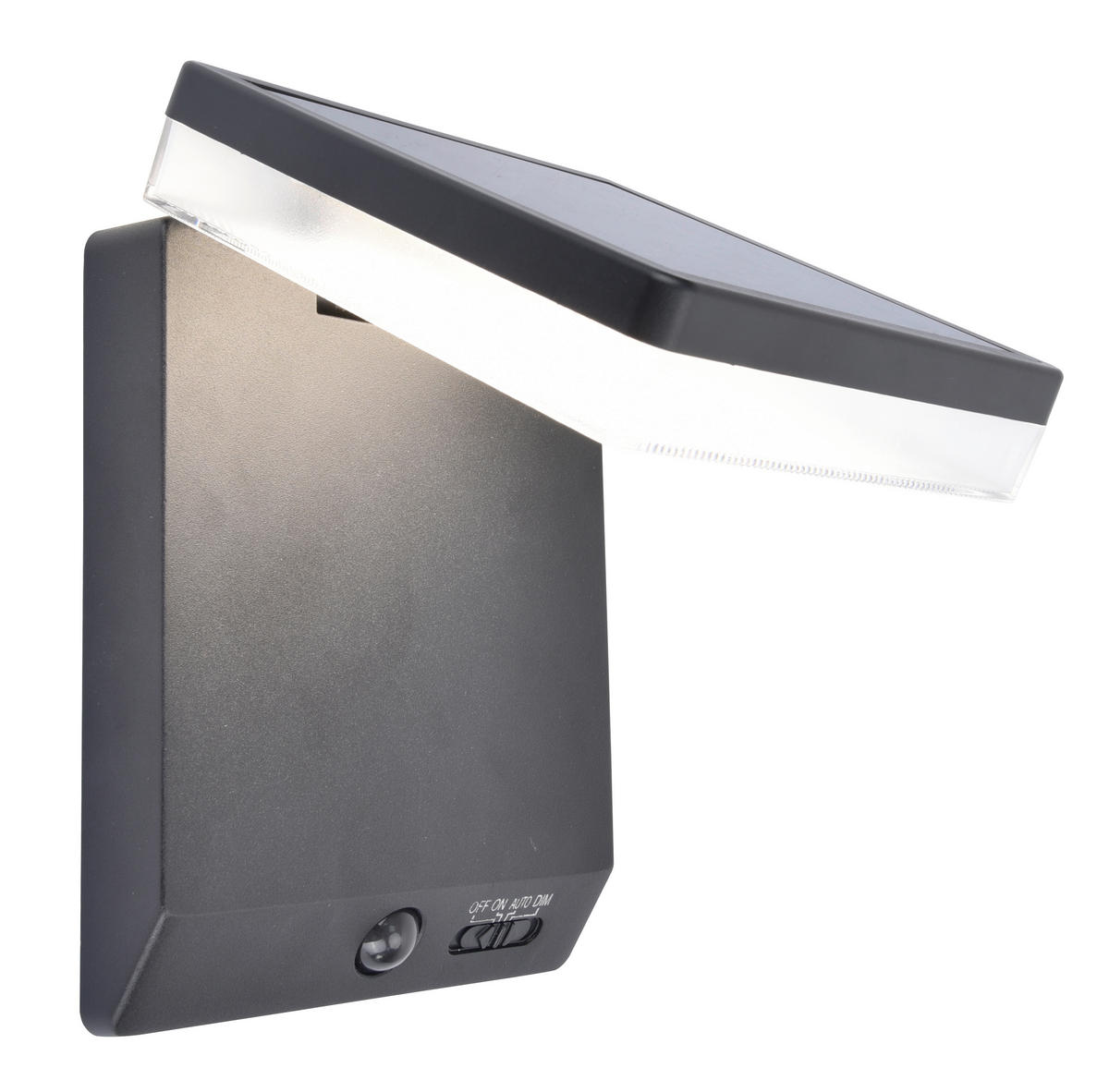 SOLARLEUCHTE  - Klar/Schwarz, Basics, Kunststoff/Metall (14/15/19,5cm)