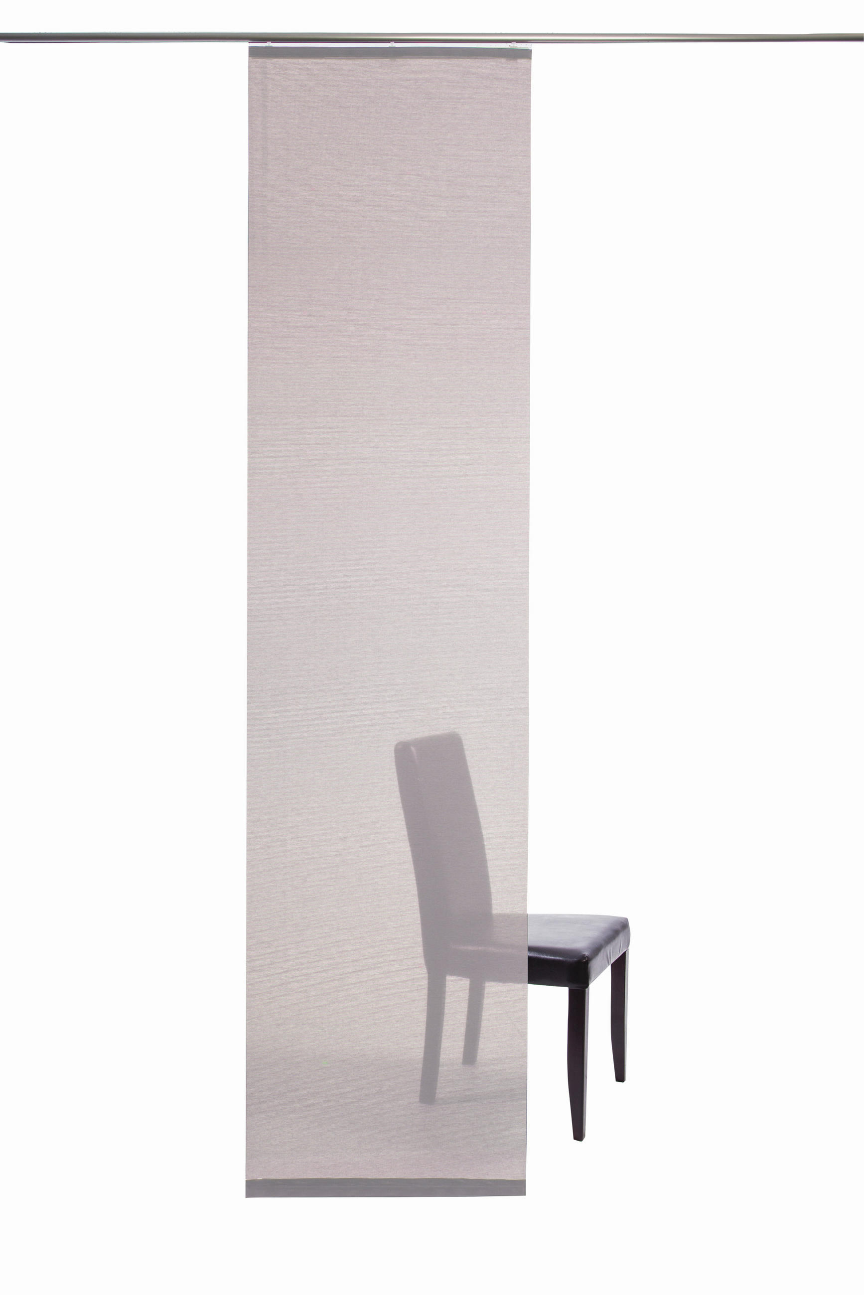 FLÄCHENVORHANG   transparent   60/245 cm  - Altrosa, Basics, Textil (60/245cm)