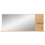 WANDSPIEGEL 148/60/17 cm  - Eiche Artisan, Design, Glas/Holzwerkstoff (148/60/17cm) - Xora