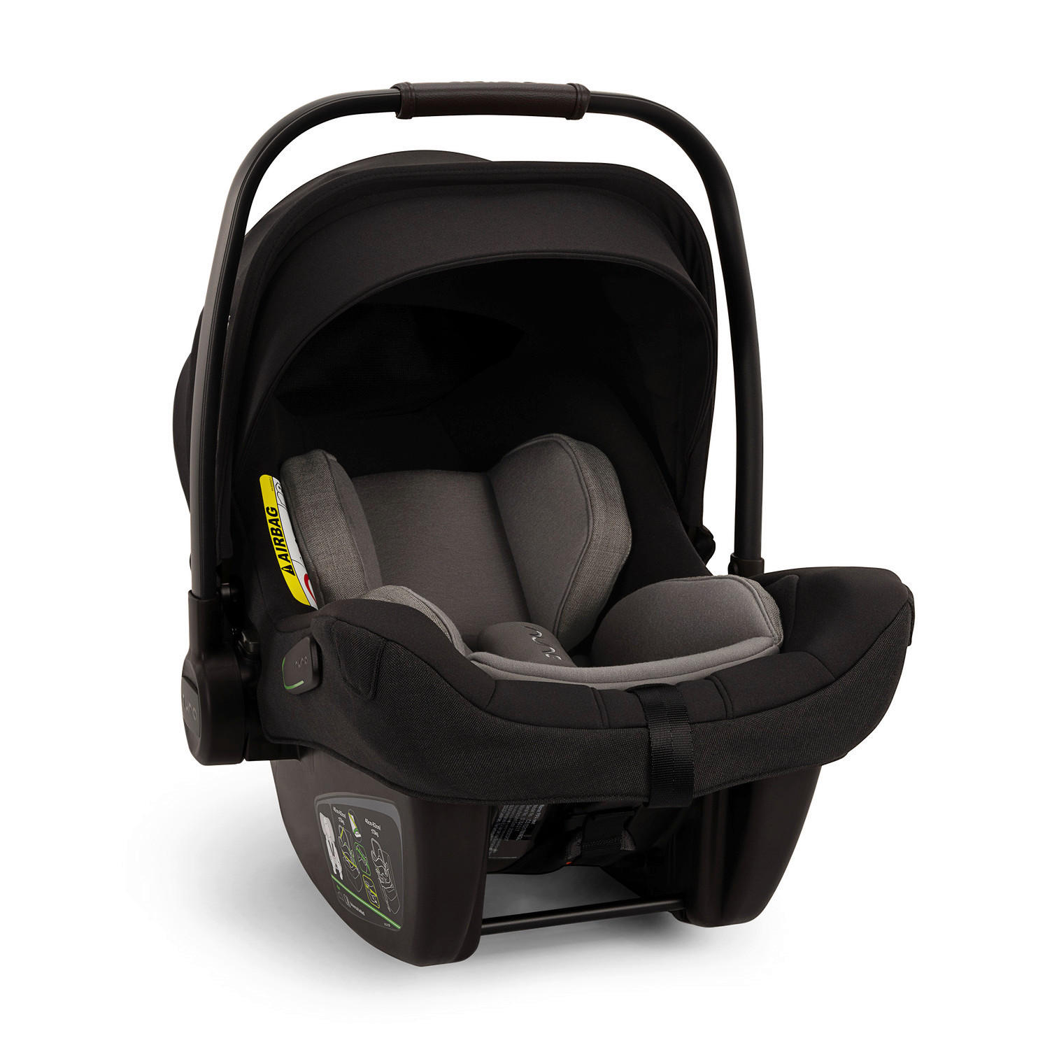 BABYSCHALE PIPA NEXT  - Schwarz/Grau, Basics, Kunststoff/Textil (45/35/60cm) - Nuna