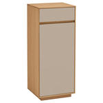 KOMMODE 44/103/37 cm  - Sandfarben/Eiche Bianco, Design, Holz/Holzwerkstoff (44/103/37cm) - Novel