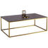 COUCHTISCH in Glas, Keramik, Metall - Goldfarben/Schwarz, Trend, Glas/Keramik (120/70/42cm) COUCHTISCH in Glas, Keramik, Metall - Goldfarben/Schwarz, Trend, Glas/Keramik (120/70/42cm)