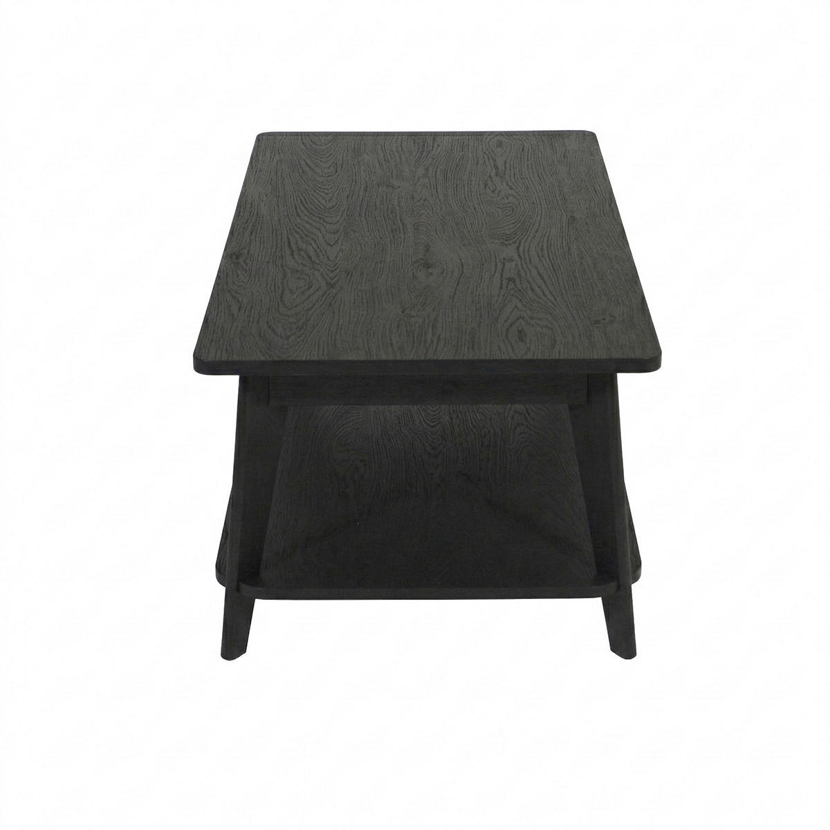 COUCHTISCH in Holzwerkstoff 110/55/39,7 cm  - Eichefarben/Schwarz, MODERN, Holzwerkstoff (110/55/39,7cm) - MID.YOU