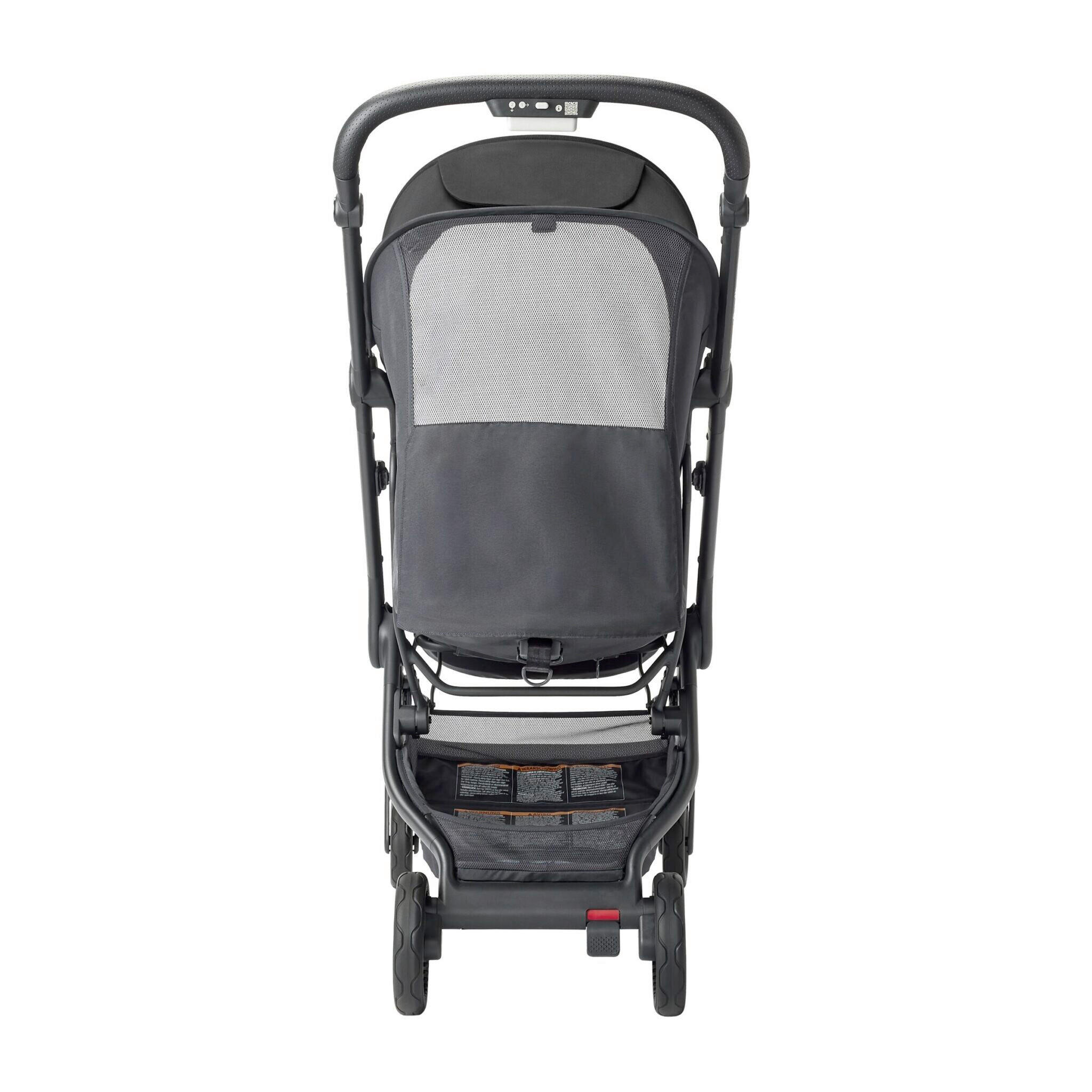 KIŠOBRAN KOLICA  METRO 3  - svijetlo siva/crna, Basics, tekstil/metal (23/44/56cm) - Ergo Baby