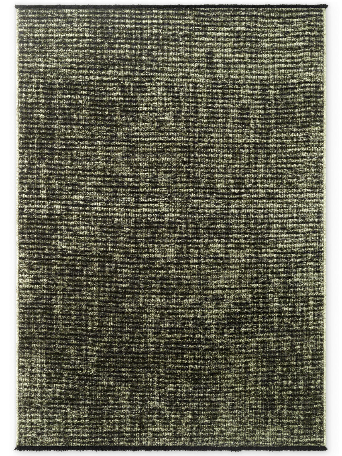 TEPPICH 80/150 cm Brilliance Grün  - Grün, KONVENTIONELL, Kunststoff/Textil (80/150cm) - Elle Decoration