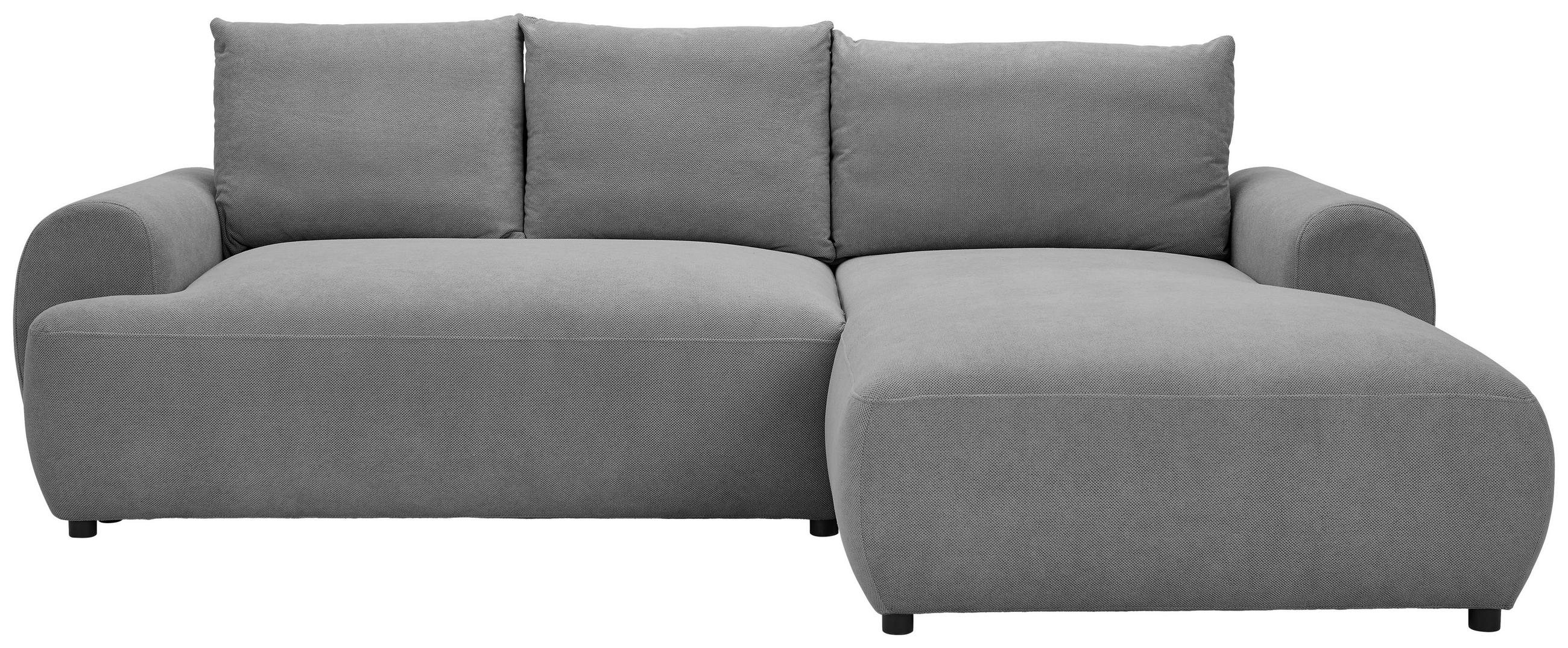 Carryhome Ecksofa Dunkelgrau 265x175 cm
