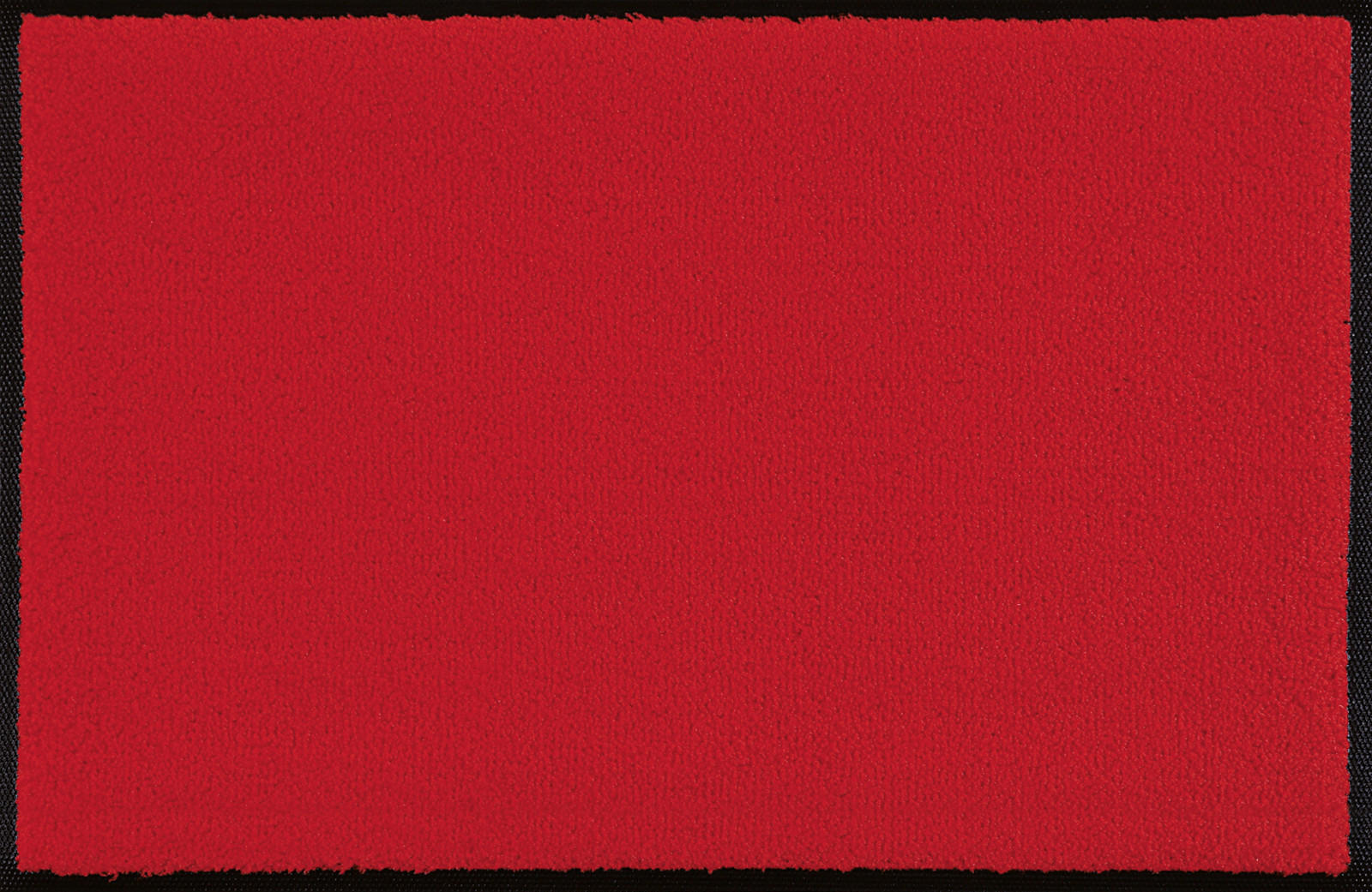 FUßMATTE  60/90 cm  Rot  - Rot, KONVENTIONELL, Kunststoff/Textil (60/90cm) - wash+dry