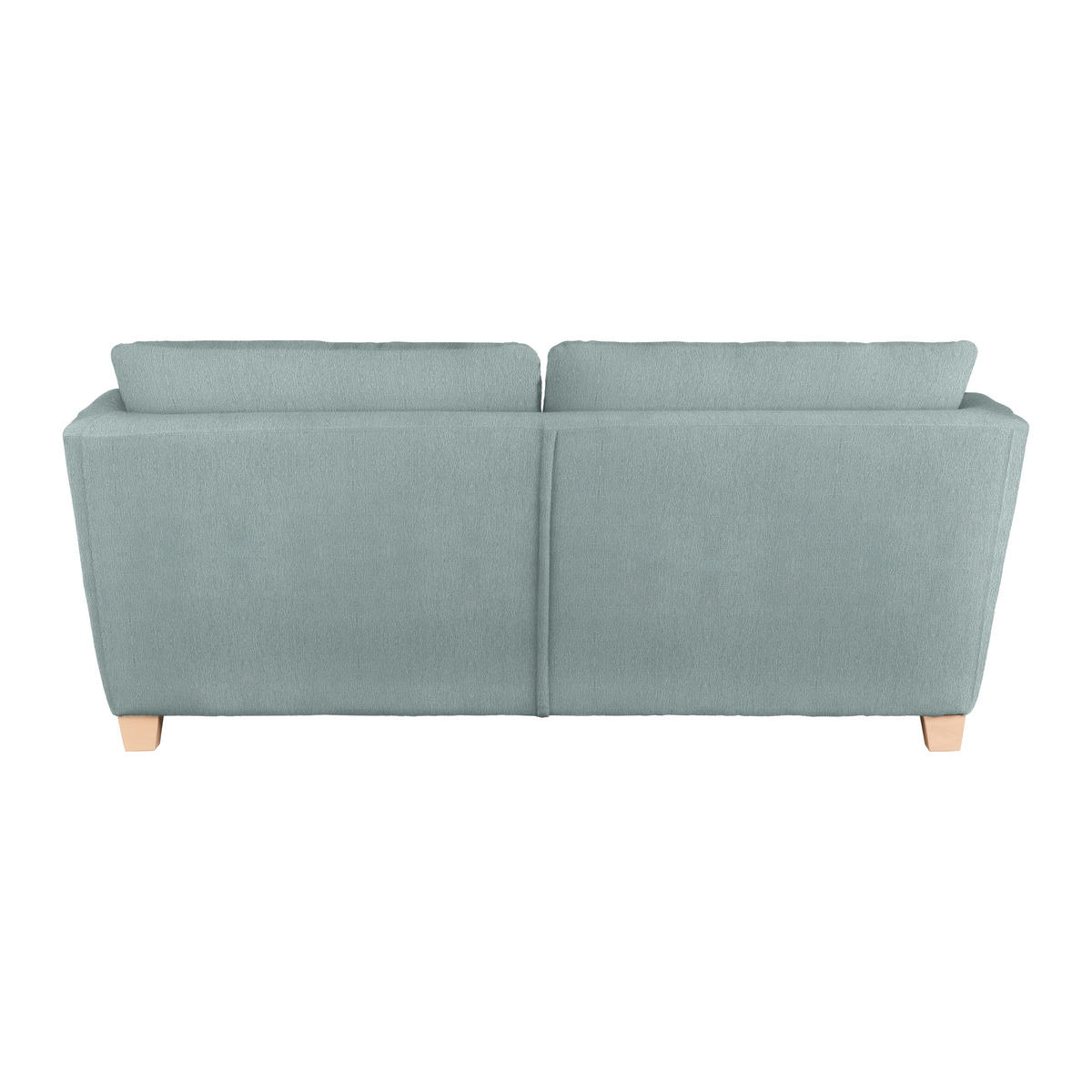 3-SITS SOFFA i chenille petrol  - petrol/naturfärgad, trä/textil (216/70-85/95cm) - MID.YOU