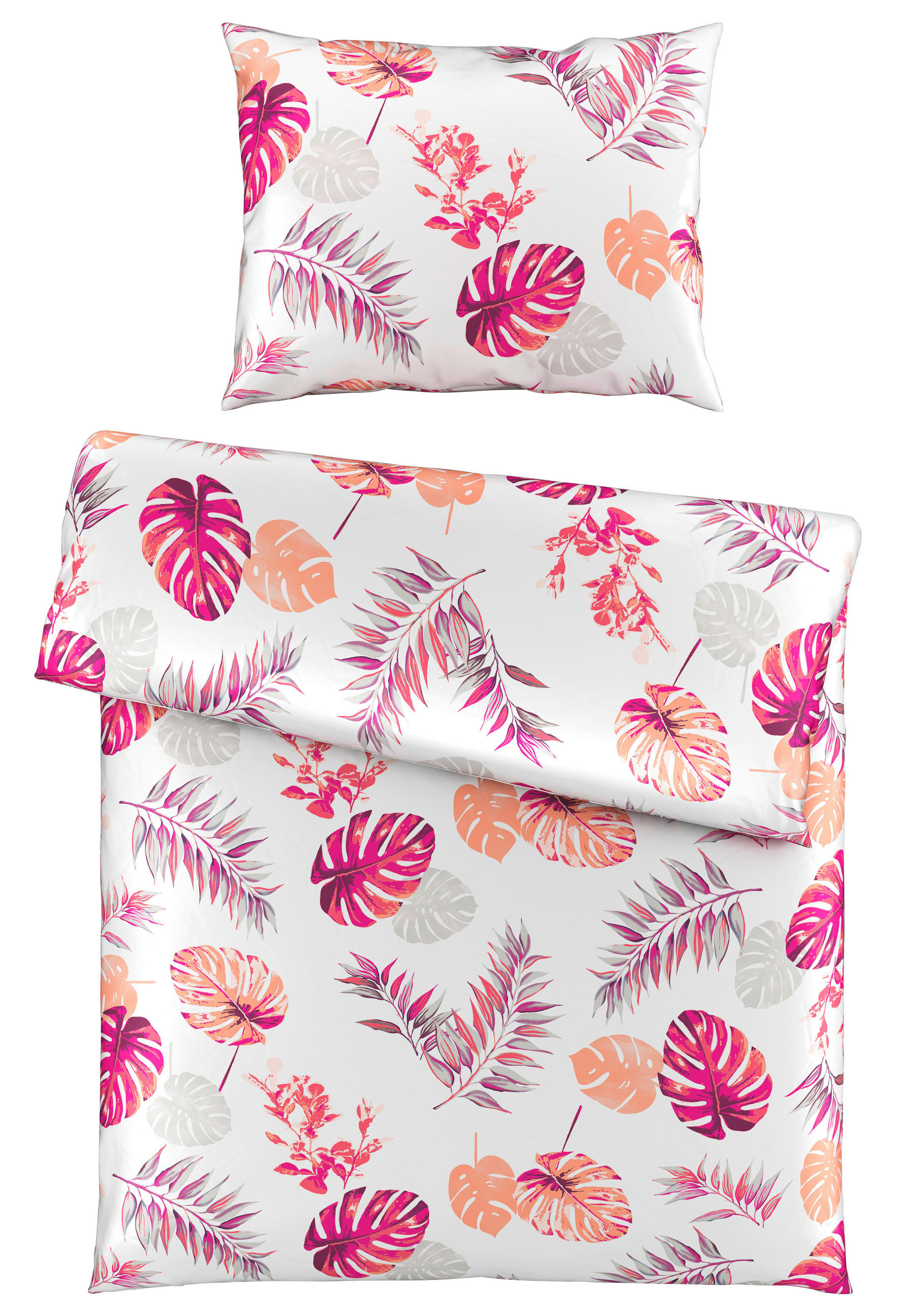 BETTWÄSCHE 140/200 cm  - Pink, KONVENTIONELL, Textil (140/200cm) - Esposa