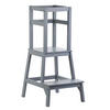 POMOĆNI STOLAC ZA DJECU  TOWER  - siva, Basics, drvo (42,3/50,4/91cm) - My Baby Lou