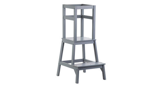 LERNTURM TOWER - Grau, Basics, Holz (42,3/50,4/91cm) - My Baby Lou