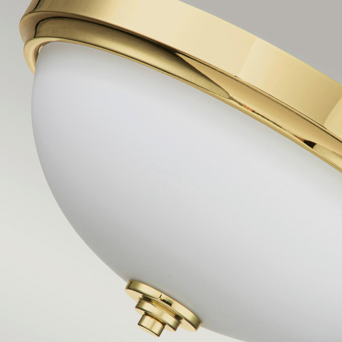 BADEZIMMER-DECKENLEUCHTE Elstead Malibu 33.5/15.6 cm   - Messingfarben, KONVENTIONELL, Glas/Metall (33.5/15.6cm) - Elstead Lighting