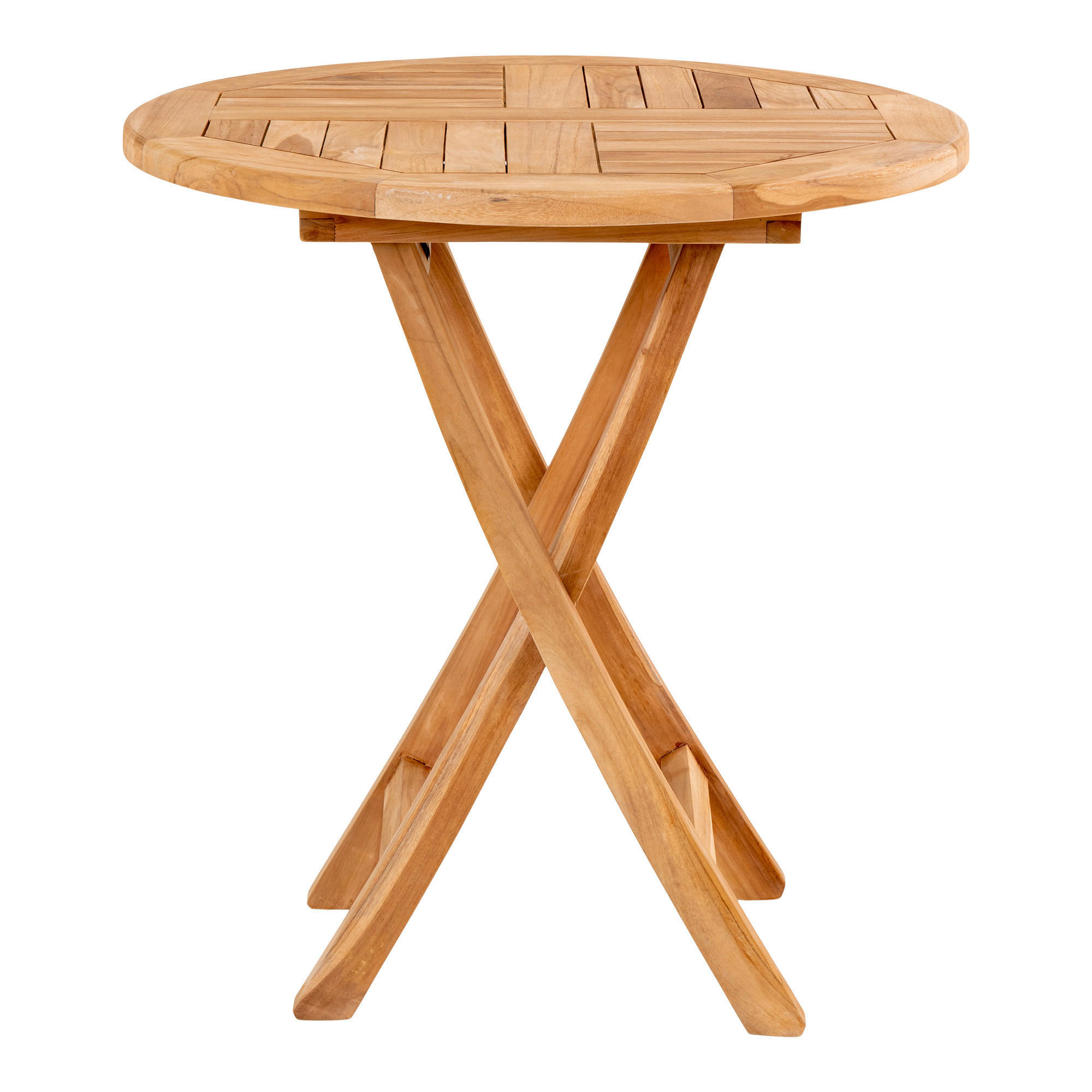 Gardenson Gartentisch Braun 70x75x70 cm