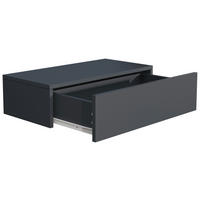 NACHTKÄSTCHEN 60/15/30 cm  in Anthrazit  - Anthrazit, MODERN, Holzwerkstoff (60/15/30cm) - MID.YOU