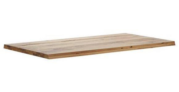 TISCHPLATTE Wildeiche massiv Wildeiche - Wildeiche, Design, Holz (280/100/6cm) - Waldwelt