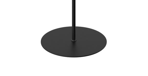 STEHLEUCHTE 37/155 cm - Schwarz, Design, Glas/Metall (37/155cm) - Dieter Knoll