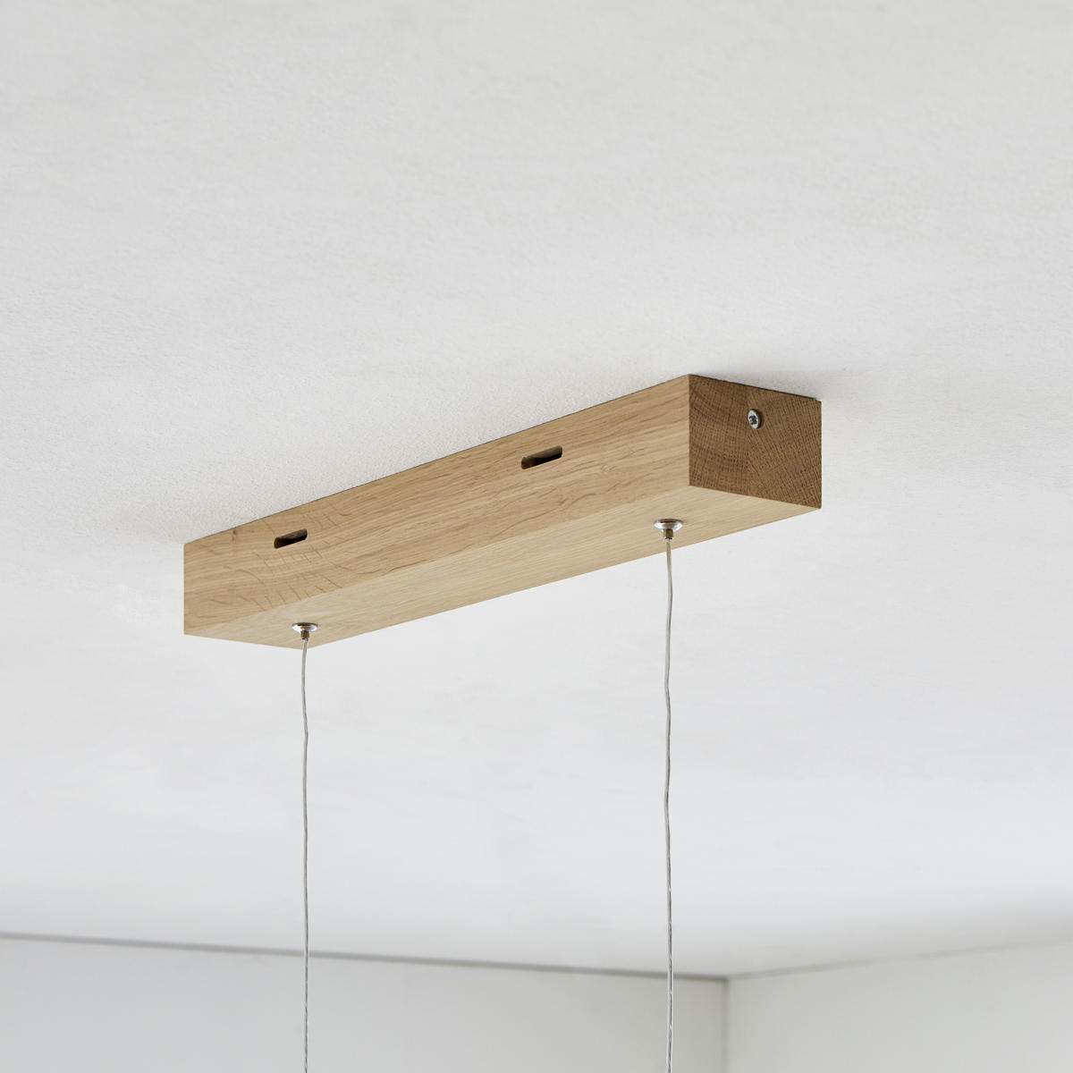 ZÁVESNÉ LED SVIETIDLO, 100/6/110 cm  - farba duba, Natur, drevo (100/6/110cm) - Dieter Knoll