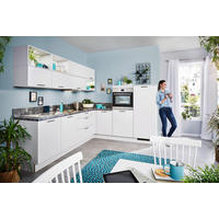 EINBAUKÜCHE TOP SOFT  - Weiß, Design, Holzwerkstoff - Moderano
