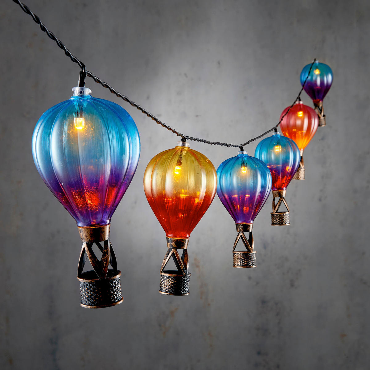 FÉNYFÜZÉR - többszínű, Basics, műanyag (380/0/12cm)