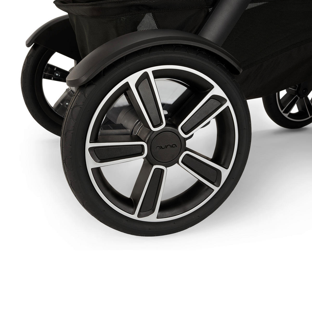 GESCHWISTERWAGEN DEMI NEXT  - Schwarz, Basics, Textil/Metall (98/62/112cm) - Nuna