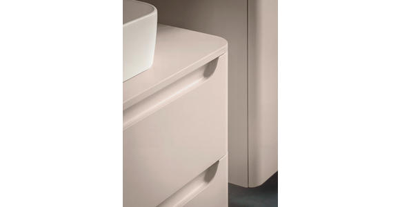 WASCHTISCHKOMBI 101 cm  - Kaschmir/Weiß, KONVENTIONELL, Keramik/Holzwerkstoff (101cm) - Xora