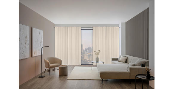 FERTIGVORHANG blickdicht  - Braun, Basics, Textil (140/245cm) - Dieter Knoll