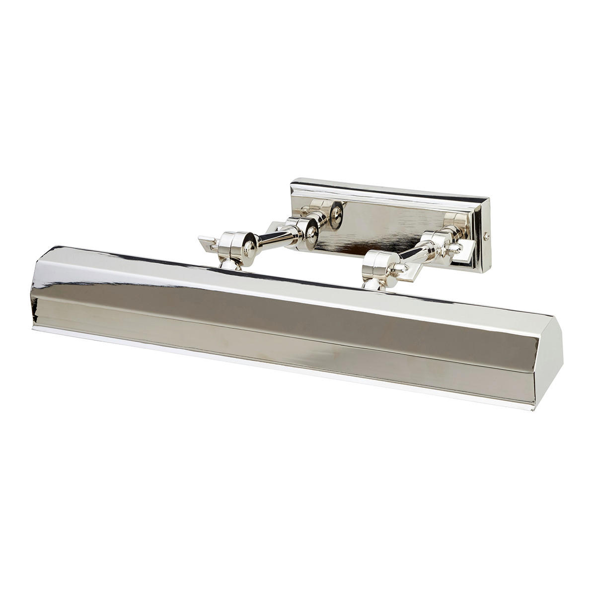 TAVELLAMPA Elstead Chawton 40.2/11.9/18.6 cm   - nickelfärgad, Klassisk, metall (40.2/11.9/18.6cm) - Elstead Lighting