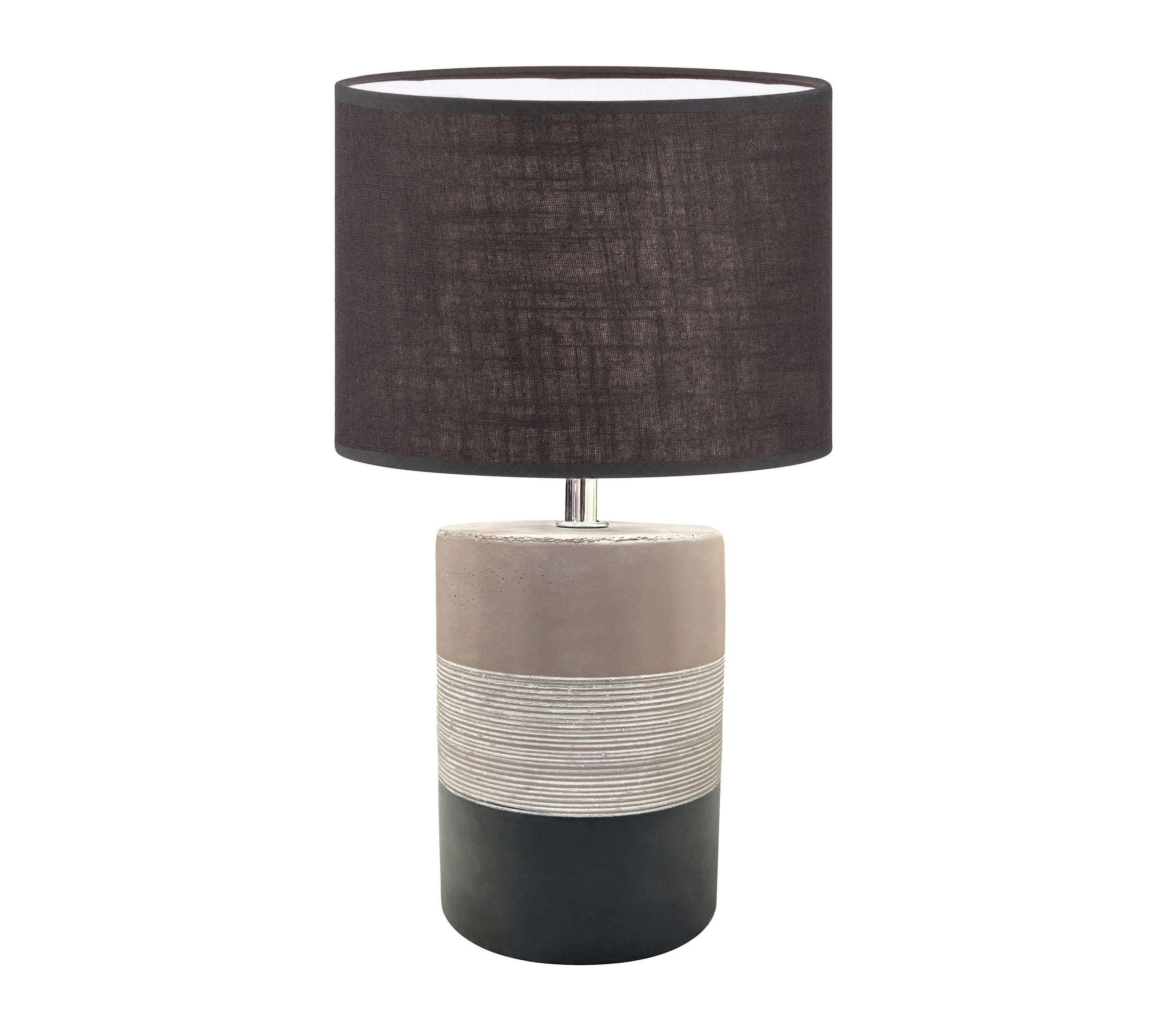 NAMIZNA SVETILKA  Ella      20/33,50 cm       - svetlo rjava/siva, Basics, keramika (20/33,50cm)