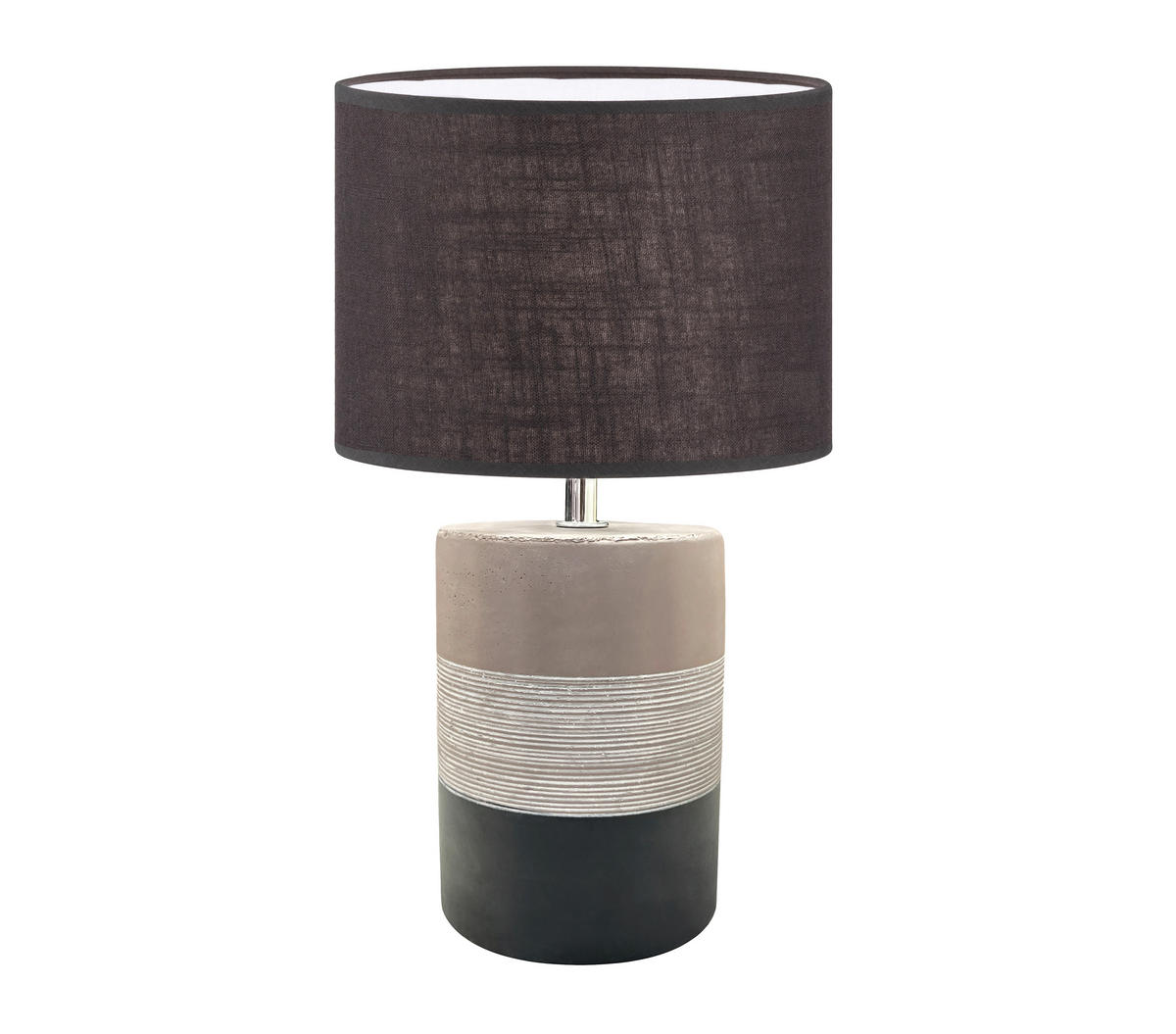 SVJETILJKA STOLNA Ella  - bijela/siva, Basics, keramika (20/33,50cm)