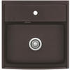 SPÜLE Kentro 60 / 59930165  - Dunkelbraun, Basics, Keramik (59,5/20,0/61,8cm) - Systemceram