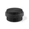 TÜRSTOPPER Metall  - Schwarz, Basics, Metall (10,5/5,0cm) - Zack