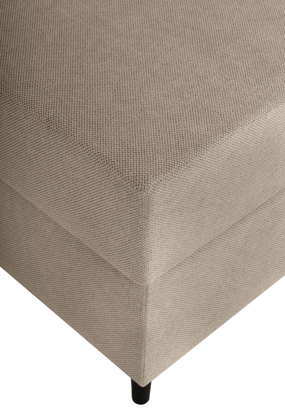 AMERICKÁ POSTEĽ, 90/200 cm, béžová - béžová, Konventionell, textil (90/200cm) - P & B
