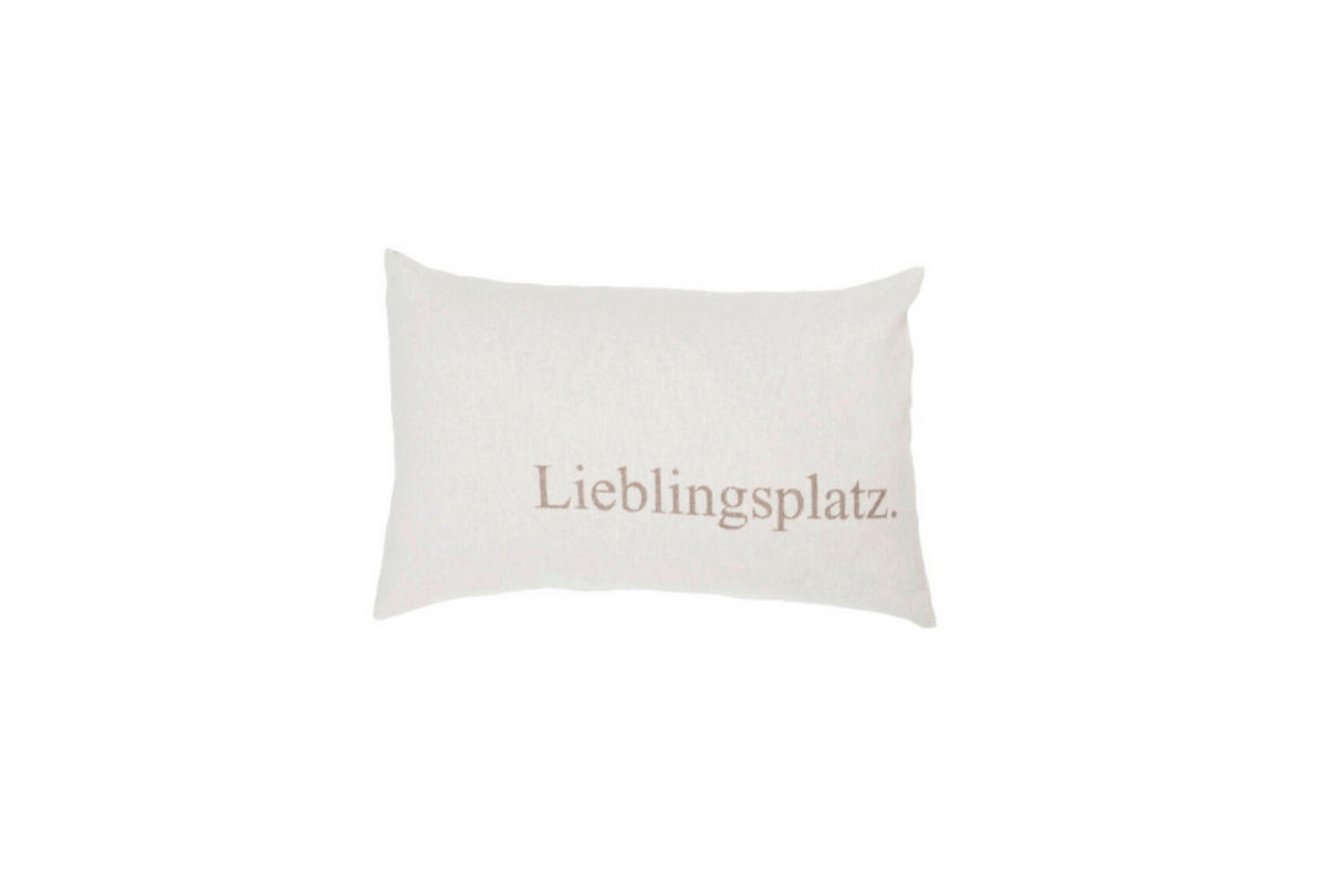 KISSENHÜLLE 40/60 cm  - Beige/Naturfarben, KONVENTIONELL, Textil (40/60cm) - David Fussenegger