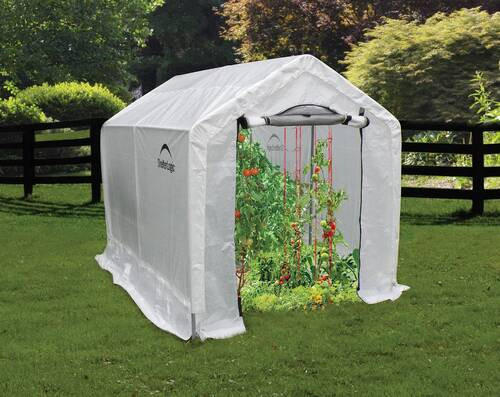 GEWÄCHSHAUS - Weiß, Basics, Kunststoff (180/200/240cm) - Ambia Garden
