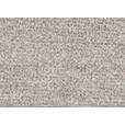 ECKSOFA Beige Chenille  - Beige/Schwarz, KONVENTIONELL, Textil/Metall (265/184cm) - Hom`in